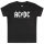 AC/DC (Logo) - Baby T-Shirt, schwarz, weiß, 80/86
