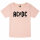 AC/DC (Logo) - Girly shirt, pale pink, black, 104