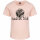 metal kid (Vintage) - Girly shirt, pale pink, black, 116