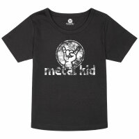 metal kid (Vintage) - Girly Shirt, schwarz, weiß, 116