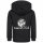 metal kid (Vintage) - Kids zip-hoody, black, white, 152