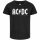 AC/DC (Logo) - Girly Shirt, schwarz, weiß, 104