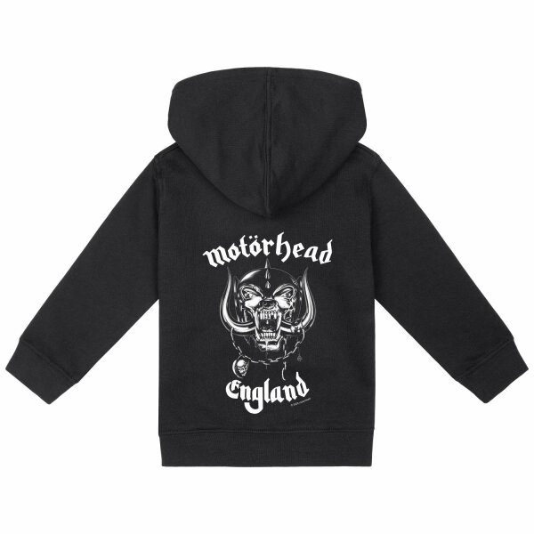 Motörhead (England) - Baby zip-hoody, black, white, 56/62