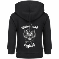 Motörhead (England) - Baby Kapuzenjacke, schwarz, weiß, 68/74