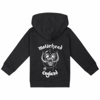 Motörhead (England) - Baby Kapuzenjacke, schwarz, weiß, 80/86
