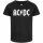 AC/DC (Logo) - Girly shirt, black, white, 164