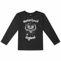 Motörhead (England) - Kinder Longsleeve, schwarz, weiß, 104