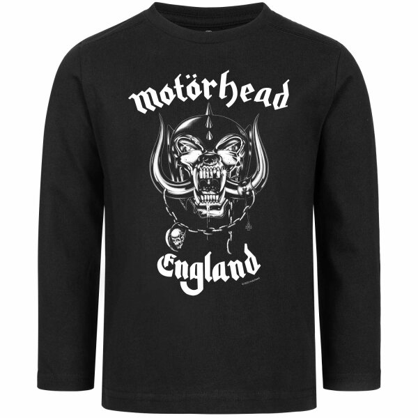 Motörhead (England) - Kinder Longsleeve, schwarz, weiß, 92