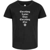 Motörhead (Everything Louder...) - Girly Shirt, schwarz, weiß, 116