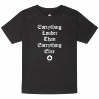 Motörhead (Everything Louder...) - Kinder T-Shirt, schwarz, weiß, 104
