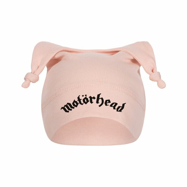 Motörhead (Logo) - Baby Mützchen, hellrosa, schwarz, one size