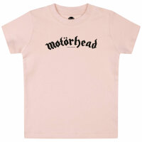 Motörhead (Logo) - Baby t-shirt - pale pink - black...