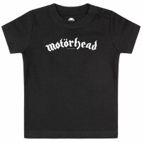 Motörhead (Logo) - Baby t-shirt - black - white - 56/62