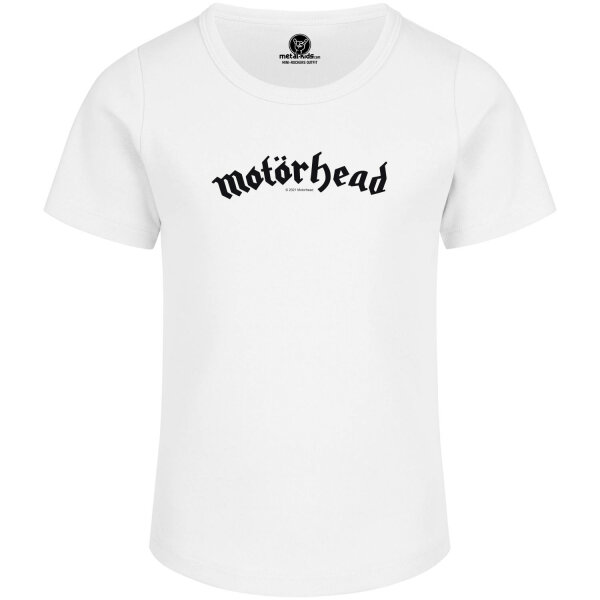 Motörhead (Logo) - Girly Shirt, weiß, schwarz, 104