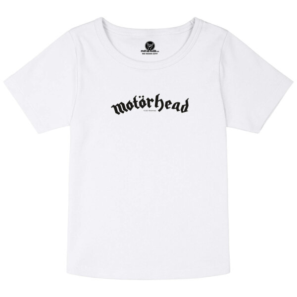 Motörhead (Logo) - Girly Shirt, weiß, schwarz, 104