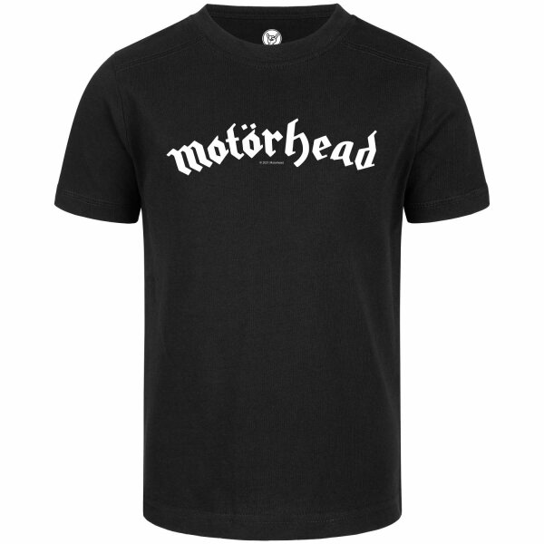 Motörhead (Logo) - Kinder T-Shirt, schwarz, weiß, 116