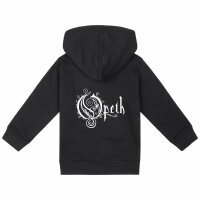 Opeth (Logo) - Baby Kapuzenjacke, schwarz, weiß, 68/74