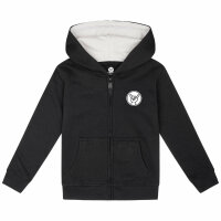 Opeth (Logo) - Kids zip-hoody, black, white, 104