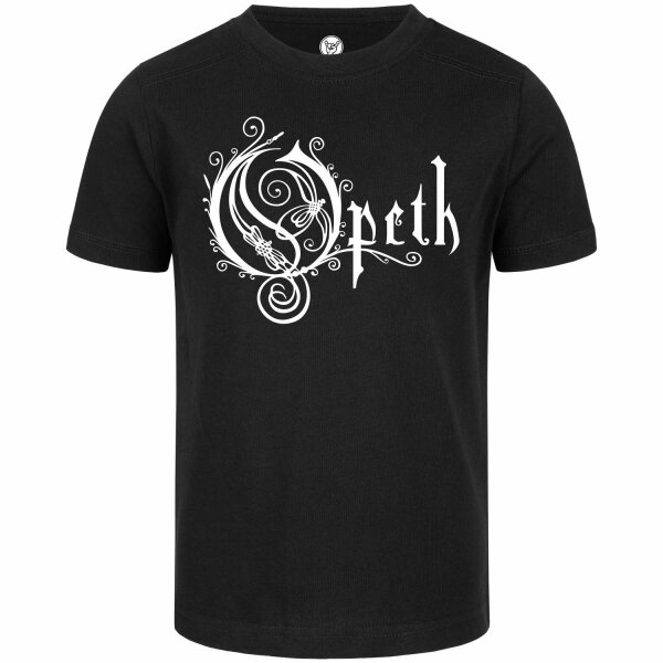 Opeth (Logo) - Kids t-shirt, black, white, 116