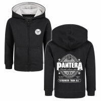 Pantera (Stronger Than All) - Kids zip-hoody - black -...