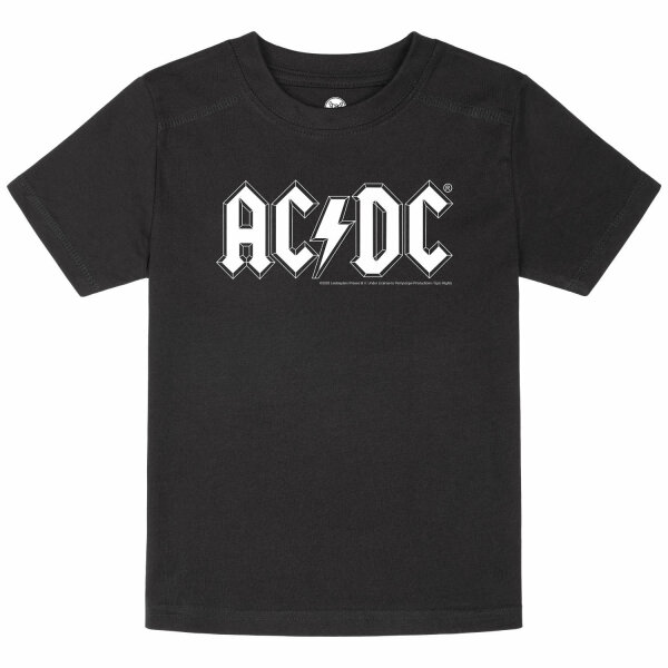 AC/DC (Logo) - Kids t-shirt, black, white, 116