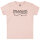 Possessed (Logo) - Baby t-shirt, pale pink, black, 56/62