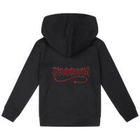 Possessed (Logo) - Kids zip-hoody, black, red, 104