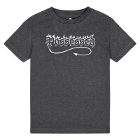 Possessed (Logo) - Kinder T-Shirt, charcoal, weiß, 116