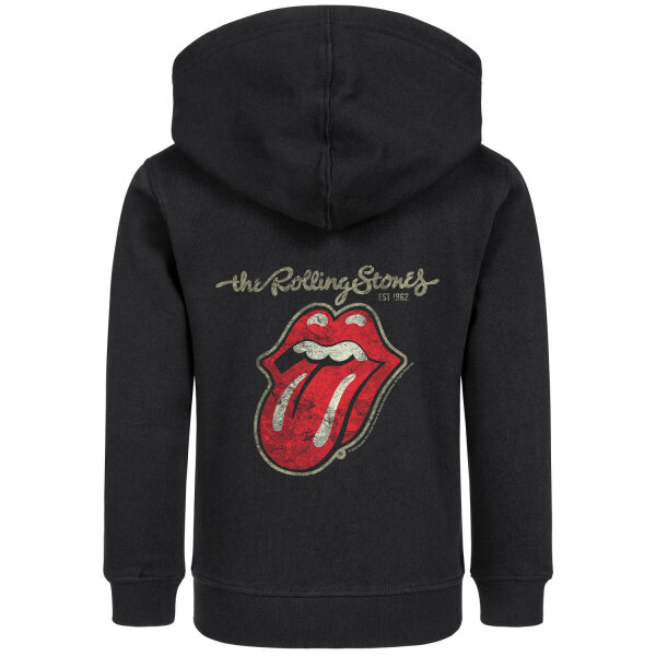 Rolling Stones (Classic Tongue) - Kids zip-hoody, black, multicolour, 104