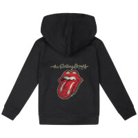 Rolling Stones (Classic Tongue) - Kids zip-hoody, black, multicolour, 104