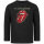 Rolling Stones (Classic Tongue) - Kinder Longsleeve, schwarz, mehrfarbig, 128