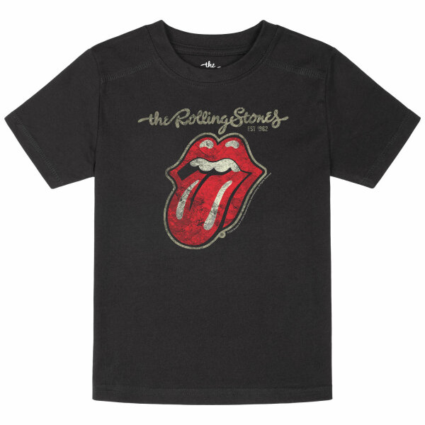 Rolling Stones (Classic Tongue) - Kids t-shirt, black, multicolour, 104