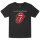Rolling Stones (Classic Tongue) - Kinder T-Shirt, schwarz, mehrfarbig, 104
