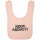 Amon Amarth (Logo) - Baby bib, pale pink, black, one size
