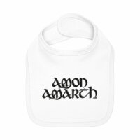 Amon Amarth (Logo) - Baby Lätzchen, weiß,...