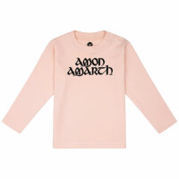 Amon Amarth (Logo) - Baby longsleeve, pale pink, black,...
