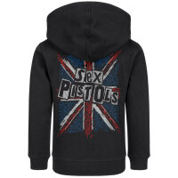 Sex Pistols (Union Jack) - Kids zip-hoody, black, multicolour, 104