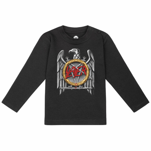 Slayer (Silver Eagle) - Baby longsleeve, black, multicolour, 80/86