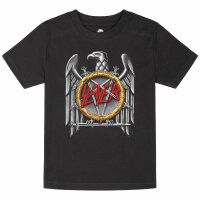 Slayer (Silver Eagle) - Kinder T-Shirt, schwarz, mehrfarbig, 128