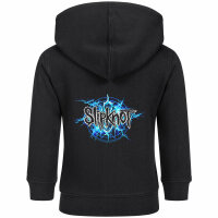 Slipknot (Electric Blue) - Baby zip-hoody, black, multicolour, 56/62