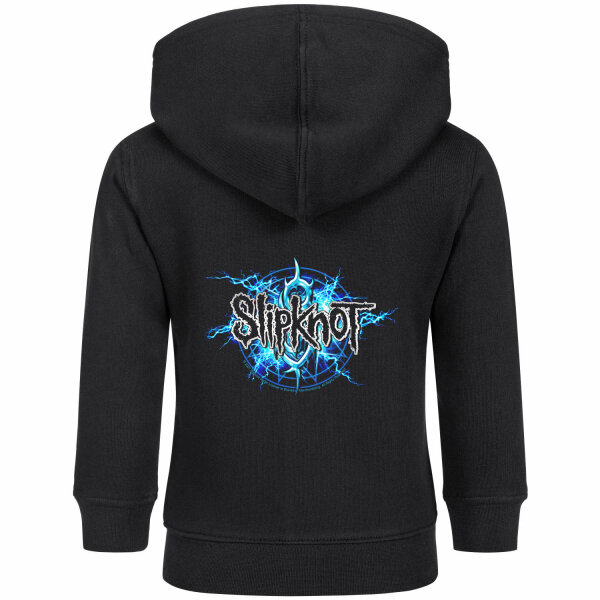 Slipknot (Electric Blue) - Baby zip-hoody, black, multicolour, 68/74