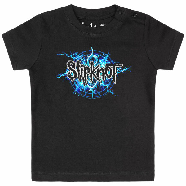 Slipknot (Electric Blue) - Baby t-shirt, black, multicolour, 56/62
