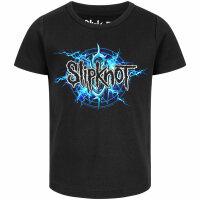Slipknot (Electric Blue) - Girly shirt - black -...