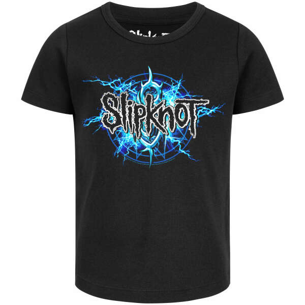 Slipknot (Electric Blue) - Girly shirt, black, multicolour, 92