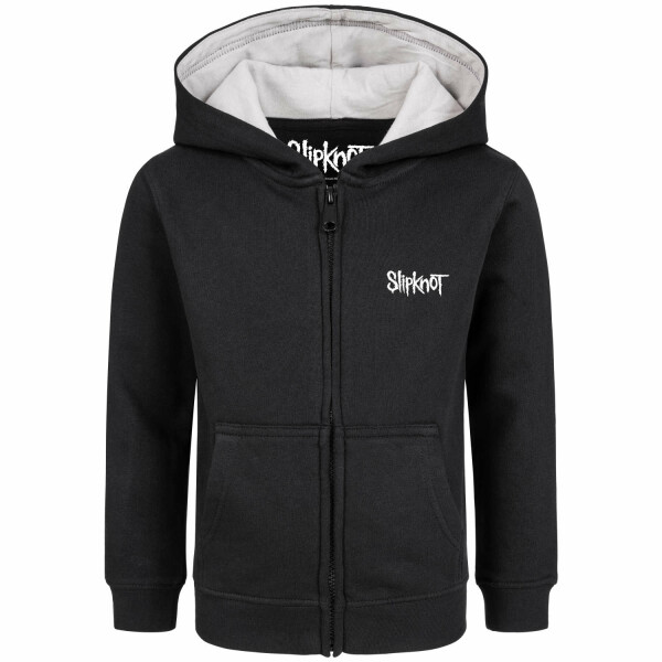 Slipknot (Electric Blue) - Kids zip-hoody, black, multicolour, 116