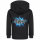 Slipknot (Electric Blue) - Kids zip-hoody, black, multicolour, 140