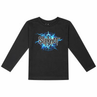Slipknot (Electric Blue) - Kids longsleeve, black, multicolour, 104
