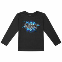 Slipknot (Electric Blue) - Kids longsleeve, black, multicolour, 164