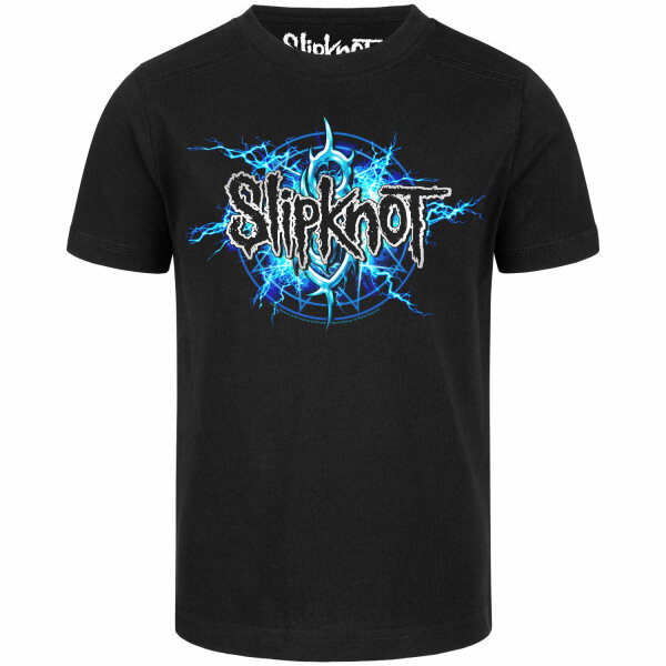 Slipknot (Electric Blue) - Kids t-shirt, black, multicolour, 152