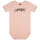 Suffocation (Logo) - Baby bodysuit, pale pink, black, 56/62